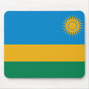 Ruanda Flag Mousepad