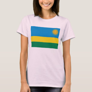 Ruanda Flag x Map T - Shirt