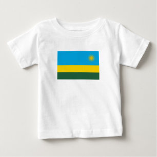 Ruanda-Flagge Baby T-shirt