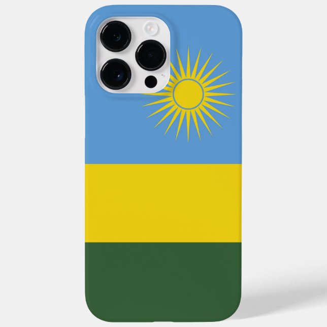 Ruanda-Flagge Case-Mate iPhone Hülle (Rückseite)