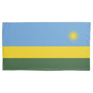 Ruanda-Flagge Kissenbezug