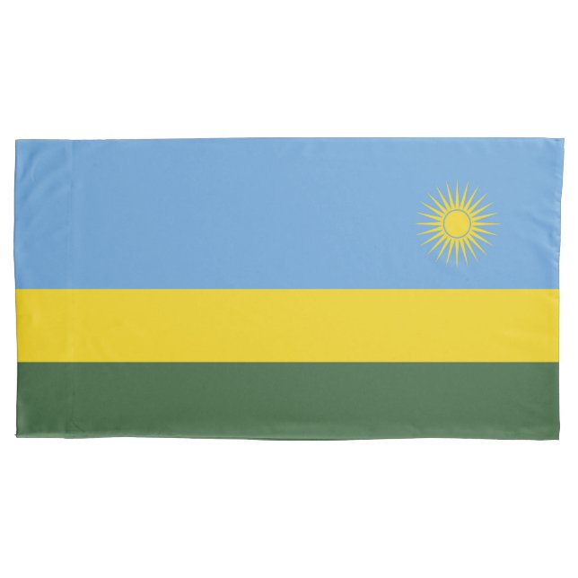 Ruanda-Flagge Kissenbezug (Vorderseite)