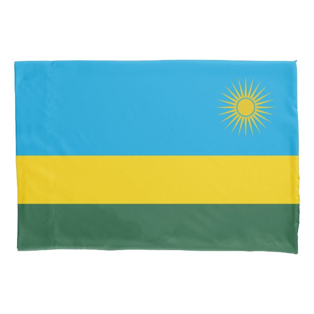 Ruanda-Flagge Kissenbezug (Vorderseite)
