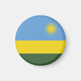 Ruanda-Flagge Magnet