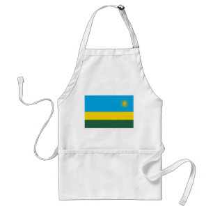 Ruanda-Flagge Schürze