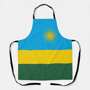 Ruanda-Flagge Schürze