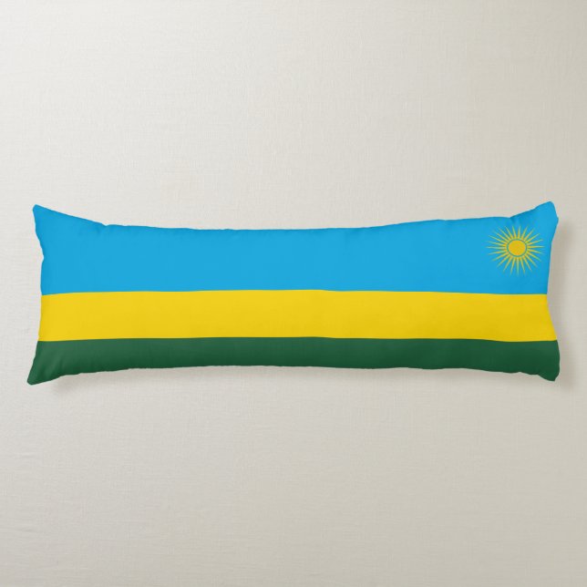 Ruanda-Flagge Seitenschläferkissen (Vorderseite)