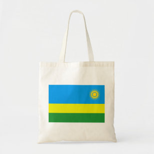 Ruanda-Flagge Tragetasche