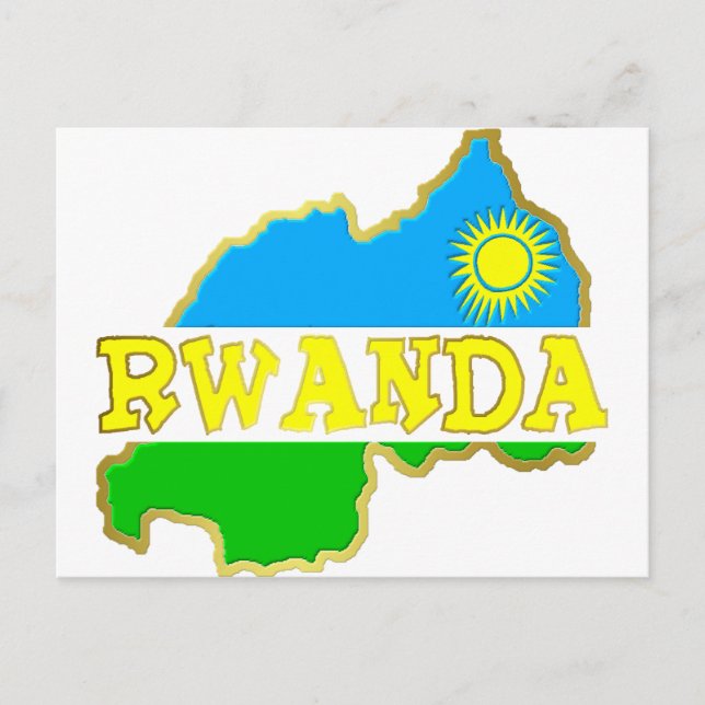 Ruanda Goodies 2 Postkarte (Vorderseite)