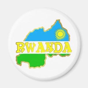 Ruanda-gute Sachen Magnet