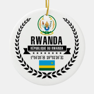 Ruanda Keramik Ornament