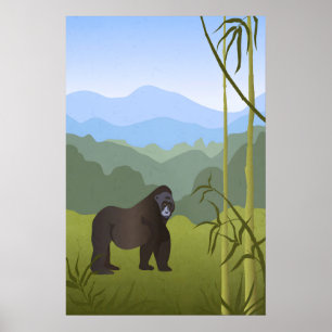 Ruanda-Kinderstube-Plakat Poster
