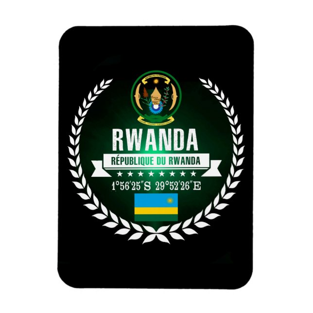 Ruanda Magnet (Vertikal)