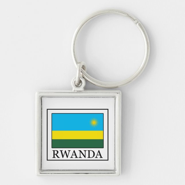 Ruanda-Schlüsselanhänger Schlüsselanhänger (Vorne)