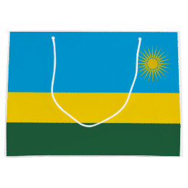 Ruandische Flagge (Ruanda) (afrikanisches Land) Große Geschenktüte