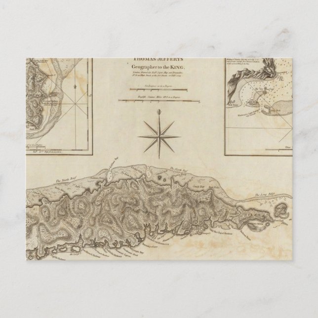 Ruatan oder Rattan Postkarte (Vorderseite)