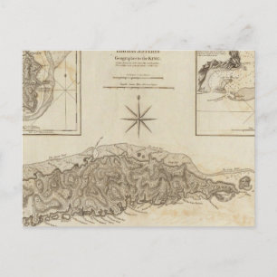 Ruatan oder Rattan Postkarte