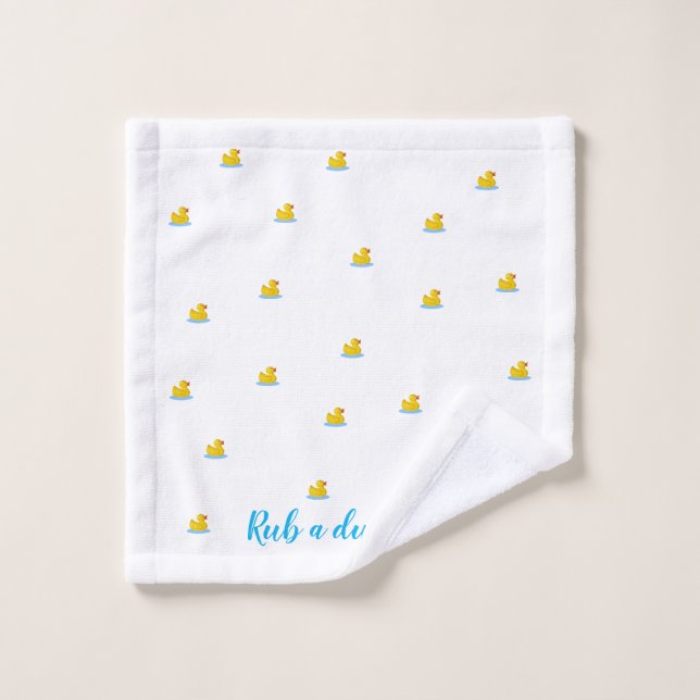 Rub A Dub Dub Duck Waschlappen (Waschlappen)
