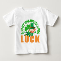Rub meine Kleeblätter zum Glück Funny St Patrick's