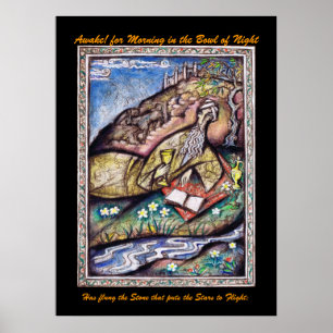 Rubaiyat Print Poster