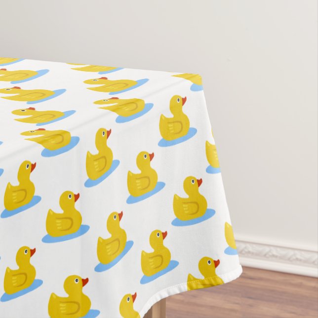 Rubber Duck Baby Duck Tischdecke (Beispiel)