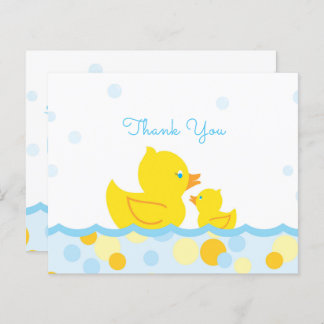 Rubber Duck Baby Shower Danke