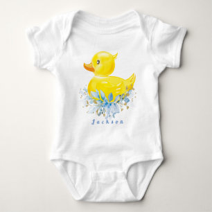 RUBBER DUCK Boy First Birthday T - Shirt Baby