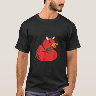 Rubber Duck Devil Rubber Duckie Halloween Kostüm T-Shirt