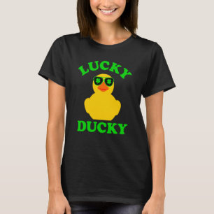 Rubber Duck Four Leaf C Sonnenbrille St Patrick's  T-Shirt