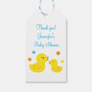 Rubber Duck Gastgeschenk Tags Geschenkanhänger
