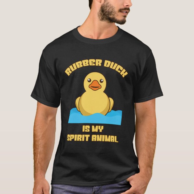 Rubber Duck I Funny Bath Duck Gift T-Shirt (Vorderseite)