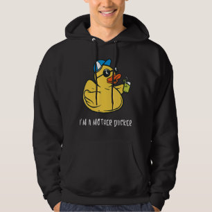 Rubber Duck Mutter Duck Niedlich Duckie Rubber Duc Hoodie