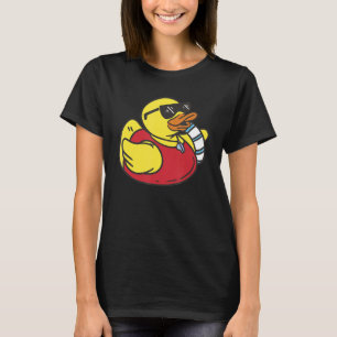 Rubber Duck Summer Party Duck Cool Rubber Ducky Li T-Shirt