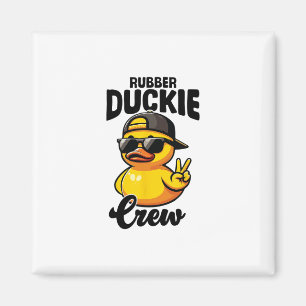 Rubber Duckie Crew Cooler Entenküken Gelbe Gummien Magnet