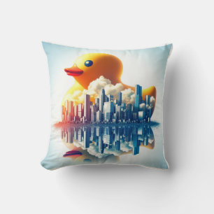Rubber Duckie Duck Kissen