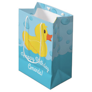 Rubber Ducky 1. Geburtstag Party Kinder Baby Mittlere Geschenktüte