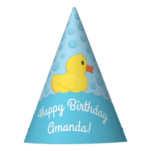 Rubber Ducky 1. Geburtstag Party Kinder Baby Partyhütchen