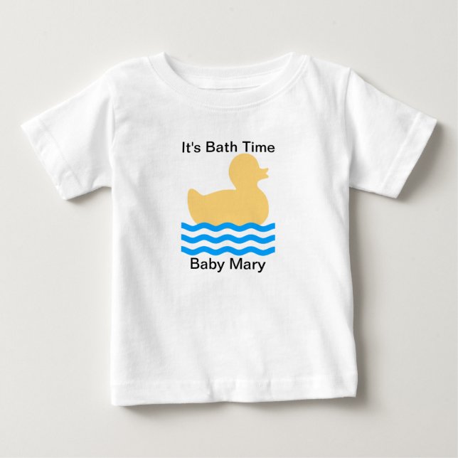 Rubber Ducky Baby T-shirt (Vorderseite)