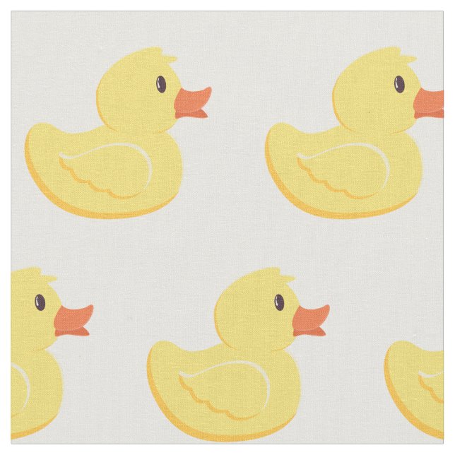 Rubber Ducky Niedlich Badezimmer Kinder Stoff (Nahaufnahme)
