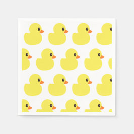 "Rubber Ducky Paper Napkins" Serviette