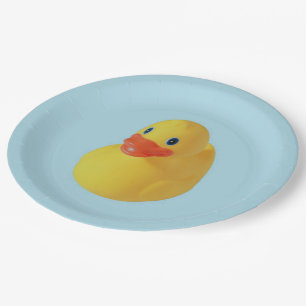 Rubber Ducky Pappteller