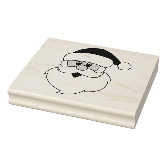 Rubber Stamp - Santa Face Gummistempel (Stempel)