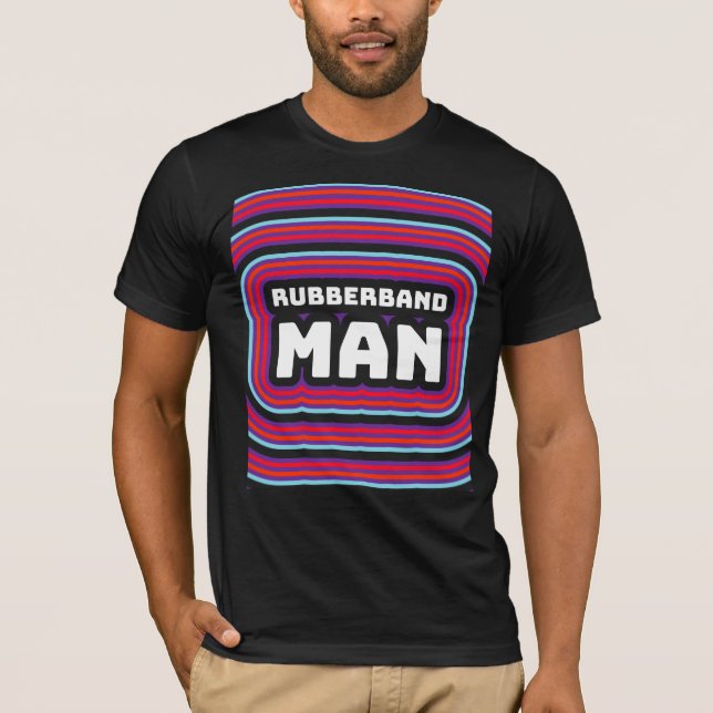 RUBBERBAND MAN MENS 1970ER GEBURTSTAG-T - SHIRT (Vorderseite)