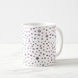 Rübenkonfetti Wasserfarbe Dots Klassische Tasse