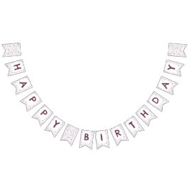 Rübenkonfetti Wasserfarben Punkte Jagdflagge Wimpelkette