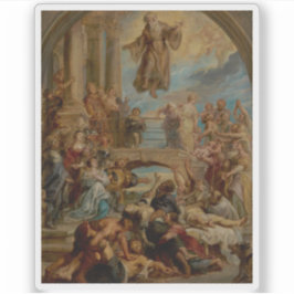 Rubens - Die Wunder des Heiligen Franziskus von Pa Aufkleber