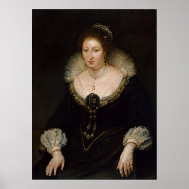 Rubens - Frau Alethea Talbot Countess of Arunde Poster (Vorne)