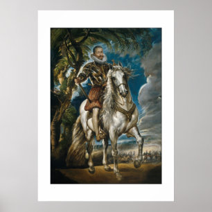 Rubens Gemälde: Der Herzog von Lerma Poster