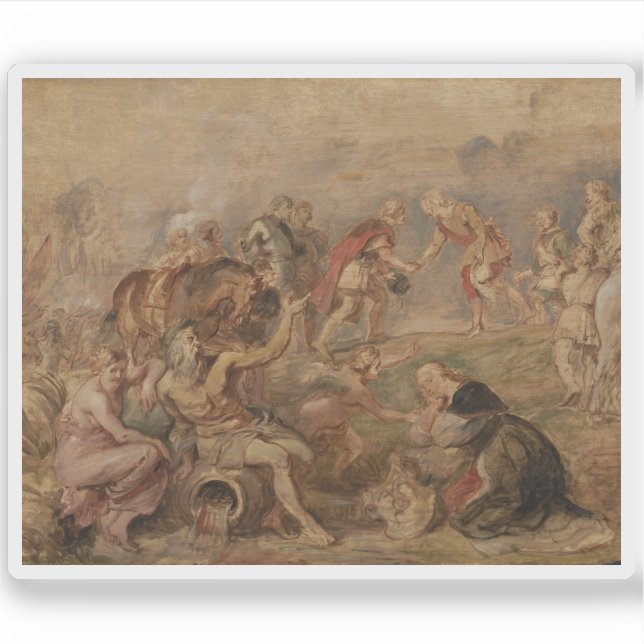 Rubens - Infante Ferdinand von Spanien in Nördling Aufkleber (Vorderseite)