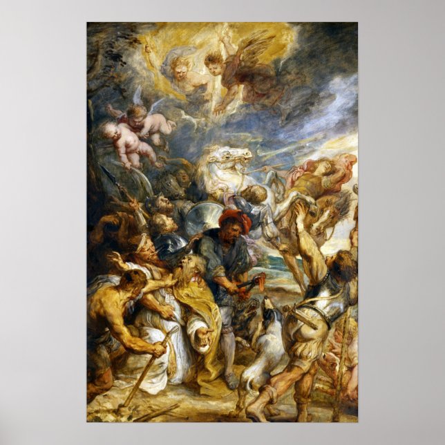 Rubens - Martyrium von Saint Livinus Poster (Vorne)